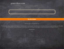 Tablet Screenshot of genevideos.com
